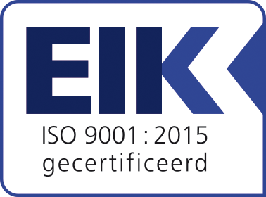 Het logo van EIK.