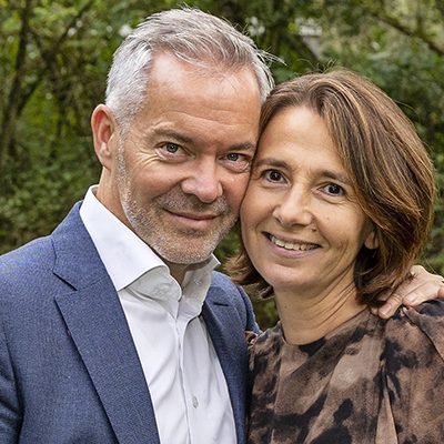 Foto van Gert Jan en Marleen van Dommelen.