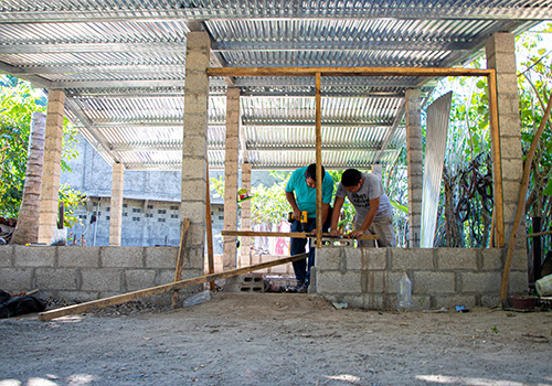 bouwproject in el salvador