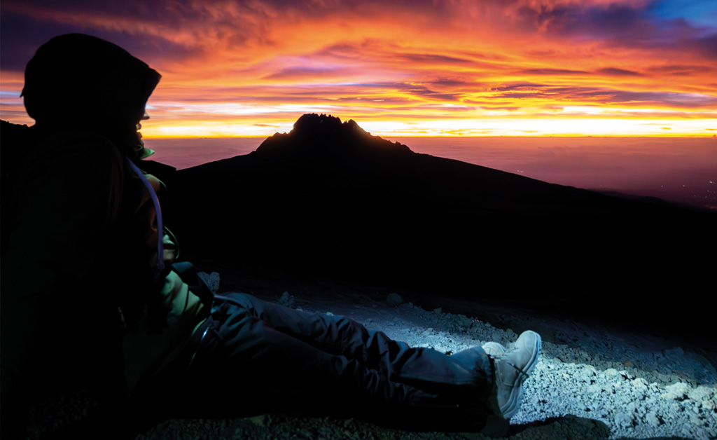 Impressie van de ondernemersreis naar de Kilimanjaro in 2024.