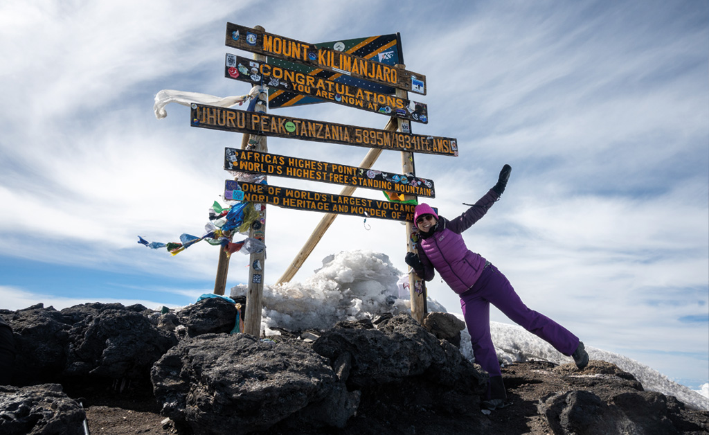 Impressie van de ondernemersreis naar de Kilimanjaro in 2024.