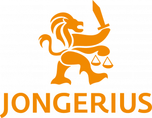 Het logo van Jongerius.