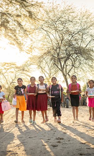 Vroege voorbereidingen voor kerst in Peru
