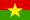 De nationale vlag van Burkina Faso.