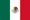 De nationale vlag van Mexico.