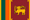De nationale vlag van Sri Lanka.