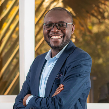 Foto van Emmanuel Okonda, medewerker van Compassion Kenia.