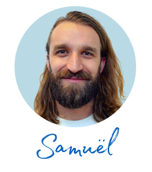 Foto van Samuël, relatiebeheerder bij team kerken.