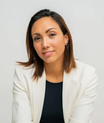 Close-up van zangeres Ann Michelle.