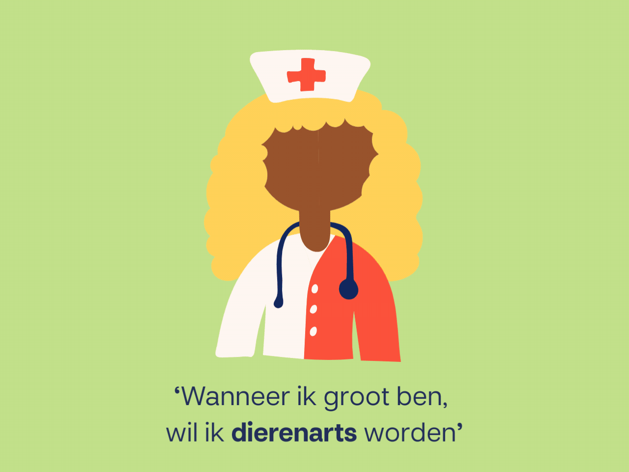 Kleurrijke tekeningen laten de dromen van kinderen zien.